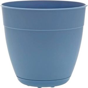 🌻 BLUE PLASTIC FLOWER POT 🌻